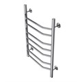 Полотенцесушитель водяной AZARIO RAVENNA 500/800 7 секций, нижнее/диагональное подключение, 1/2", хром (AZ07158) AZ07158