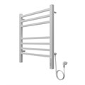 Полотенцесушитель электрический AZARIO ANCONA 500/600 квадрат, 7 секций, диммер справа, белый (AZ71856W) AZ71856W