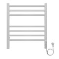 Полотенцесушитель электрический AZARIO ANCONA 500/600 квадрат, 7 секций, диммер справа, белый (AZ71856W) AZ71856W