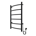 Полотенцесушитель электрический AZARIO VERONA 500/800 6 секций, диммер справа, черный (AZ04858B) AZ04858B