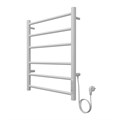 Полотенцесушитель электрический AZARIO PARMA 500/600 6 секций, диммер справа, белый (AZ10856W) AZ10856W