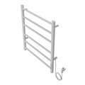 Полотенцесушитель электрический AZARIO PARMA 500/600 6 секций, диммер справа, белый (AZ10856W) AZ10856W