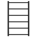 Полотенцесушитель электрический ДВИН J neo 80/50 1"-1/2" К диммер Чёрный матовый (4657763750640) 4657763750640