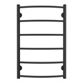 Полотенцесушитель водяной AZARIO VERONA 500/800 6 секций, нижнее/диагональное подключение, 1/2", графит (AZ83875G) AZ83875G