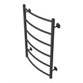Полотенцесушитель водяной AZARIO VERONA 500/800 6 секций, нижнее/диагональное подключение, 1/2", графит (AZ83875G) AZ83875G