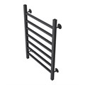 Полотенцесушитель водяной AZARIO ANCONA 500/800 квадрат, 7 секций, нижнее/диагональное подключение, 1/2", графит (AZ83916G) AZ83916G