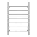 Полотенцесушитель водяной AZARIO ANCONA 500/800 квадрат, 7 секций, нижнее/диагональное подключение, 1/2", белый (AZ83914W) AZ83914W