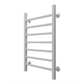 Полотенцесушитель водяной AZARIO ANCONA 500/800 квадрат, 7 секций, нижнее/диагональное подключение, 1/2", белый (AZ83914W) AZ83914W