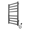 Полотенцесушитель PALERMO 500/800 электрический ГРАФИТ R 8 пер. AZARIO (AZ83903G) AZ83903G