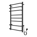 Полотенцесушитель MILAN 500/800 электрический ГРАФИТ R 8 пер. AZARIO (AZ83900G) AZ83900G
