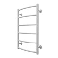Полотенцесушитель водяной AZARIO VERONA 500/800 6 секций, нижнее/диагональное подключение, 1/2", белый (AZ83873W) AZ83873W