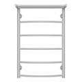 Полотенцесушитель водяной AZARIO VERONA 500/800 с полкой, 5 секций, нижнее/диагональное подключение, 1/2", белый (AZ83862PW) AZ83862PW