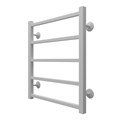 Полотенцесушитель водяной AZARIO ANCONA 500/600 квадрат, 5 секций, нижнее/диагональное подключение, 1/2", белый (AZ83876W) AZ83876W