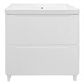 Комплект Тумба Azario LOTOS 70/2 Н 710х475х835 напольная с раковиной Monte 70 (CS00081986) CS00081986