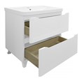 Комплект Тумба Azario LOTOS 80/2 Н 820х475х835 напольная с раковиной Monte 80 (CS00081987) CS00081987