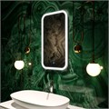 Зеркало AZARIO Мальта 400х700 LED-подсветка с диммером, сенсорный выключатель (ФР-00001372) ФР-00001372