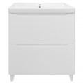 Комплект Тумба Azario LOTOS 60/2 615х475х835 напольная с раковиной Monte 60 CS00081983