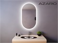 Зеркало AZARIO Alone Arco 600х1000 влагостойкое с подсветкой, сенсорный выключатель с функцией диммера (CS00078967) CS00078967