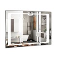 Зеркало AZARIO Фортуна 800х600, LED-подсветка с диммером, сенсорный выключатель (ФР-00000947) ФР-00000947