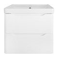 Комплект Azario Тумба LOTOS 50/2 510х425х570 подвесная, с раковиной Monte 50 белый гланцевый (CS00094662) CS00094662