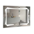 Зеркало Azario OTTO-4 800х600 c подсветкой и диммером, сенсор выкл+часы (ФР-00001398) ФР-00001398