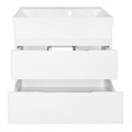 Комплект Azario Тумба Эстима 60/2 595х447х555 подвесная, с раковиной Астория 60, белый глянцевый (CS00094582) CS00094582