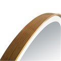 Зеркало AZARIO Diana D800 с подсветкой, сенсорный выключатель с функцией диммера, в алюминиевой раме, цвет дерево (AZ-Z-261CS) AZ-Z-261CS