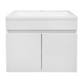 Комплект Тумба Azario Serenada 60 600х400х550 подвесная, с раковиной Люнокс 60, белый (CS00096723) CS00096723