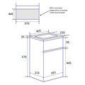 Комплект Тумба Azario Эстима 40 405х220х575 подвесная, с раковиной Миранда 40, левая, белый (CS00094576) CS00094576
