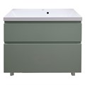 Комплект Тумба Azario Viola 100/2Н 1000х450х850 напольная, с раковиной Астория 100, фисташковый (CS00097145) CS00097145