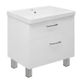 Комплект Тумба Марика 80 Н (800*640*470) напольная с раковиной Fonte 80 OW-00097237