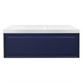 Комплект Тумба Azario Belloni 100 1000х450х400 подвесная, механизм открывания Push to Open, с раковиной Астория 100, синий (CS00098076) CS00098076