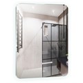 AZARIO зеркало Шампань - Lite 600*800 открытая подсветка, сенсорный выключатель, гор/верт LED-00003025