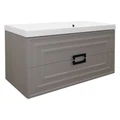 Комплект Тумба Azario ARMARIO 100/2 1000х450х585 подвесная, с раковиной CLASSIK 100, кашемир (CS00096973) CS00096973