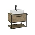 Тумба под раковину AQUATON Лофт Фабрик 65, дуб кантри (1A242301LTDY0) 1A242301LTDY0