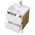 Тумба под раковину AQUATON Сканди 55 подвесная, дуб рустикальный (1A251701SDZ90) 1A251701SDZ90