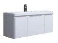 Тумба под раковину AQUATON Шерилл 105 подвесная, белая (1A206301SH010) 1A206301SH010