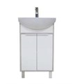 Тумба под раковину AQUATON РИКО 50 напольная, Белый Ясень/Фабрик (1A212401RIB90) 1A212401RIB90