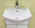 РИКО 50 Тумба (Белый Ясень/Фабрик)(БЕЗ УМЫВАЛЬНИКА SMILE-50) 1A212401RIB90