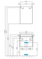 Асти 55 Тумба белый/ясень шимо (БЕЗ УМЫВАЛЬНИКА Адриана-55) 1A263101AXD70
