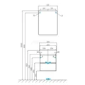 Зеркальный шкаф AQUATON Скай ПРО 55 1A238402SY010 1A238402SY010