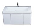 Тумба под раковину AQUATON Шерилл 85 подвесная, белая (1A208801SH010) 1A208801SH010