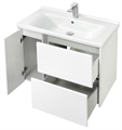 Тумба под раковину AQUATON Стоун 80 подвесная, белая (1A228201SX010) 1A228201SX010