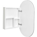 Зеркало-шкаф AQUATON Оливия 50 R правый, белый (1A254502OL010) 1A254502OL010