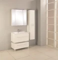 Тумба под раковину AQUATON Мадрид 80 М подвесная, белая (1A126801MA010) 1A126801MA010