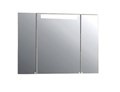 Зеркало-шкаф AQUATON Мадрид 100 с подсветкой, белое (1A111602MA010) 1A111602MA010
