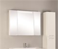 Зеркало-шкаф AQUATON Мадрид 100 с подсветкой, белое (1A111602MA010) 1A111602MA010
