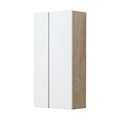 Шкафчик AQUATON Мишель подвесной,  дуб эндгрейн/белый (1A243903MIX40) 1A243903MIX40