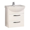 Тумба под раковину AQUATON Ария 50 М, подвесная, белая(1A140001AA010) 1A140001AA010