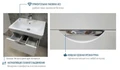 СИЛЬВА 60 Тумба (Дуб Фьорд)(БЕЗ УМЫВАЛЬНИКА Нео 60) 1A211801SIW60